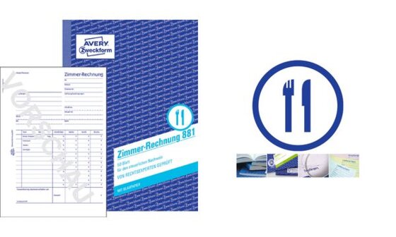 AVERY Zweckform Formularbuch "Bewirtungskosten-Beleg", A5 (7200745) - 3