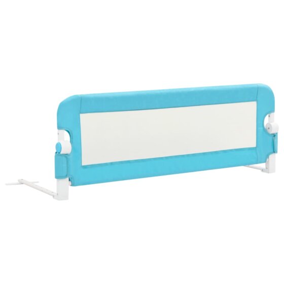 Kleinkind-Bettschutzgitter Blau 120x42 cm Polyester - 2