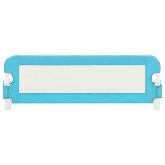 Kleinkind-Bettschutzgitter Blau 120x42 cm Polyester - 3