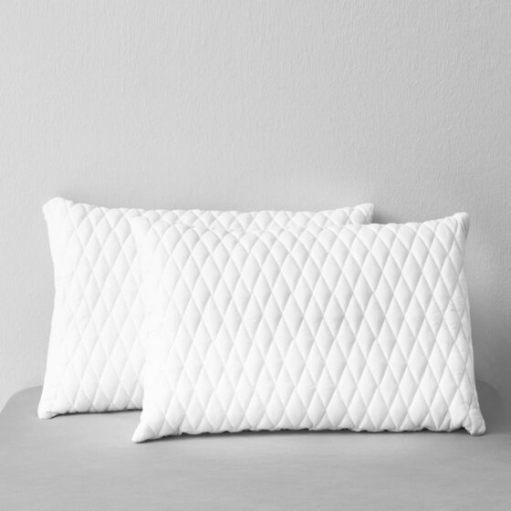 Kissen 2 Stk. 60×40×14 cm Memory-Schaum - 1
