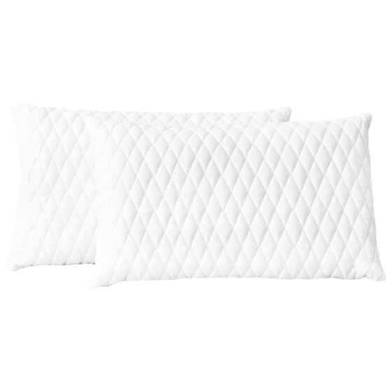 Kissen 2 Stk. 60×40×14 cm Memory-Schaum - 2