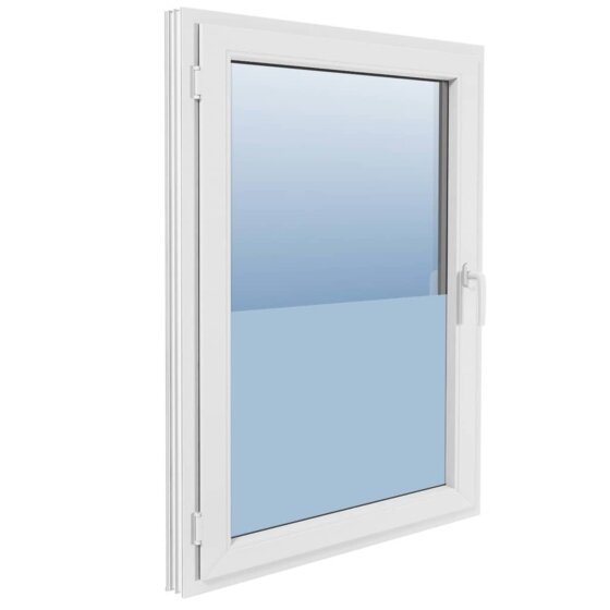 Fensterfolie Sichtschutzfolie Milchglas Selbstklebend 0,9x50 m - 3