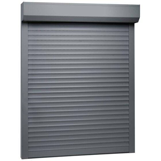 Rollladen Aluminium 70×100 cm Anthrazit - 1