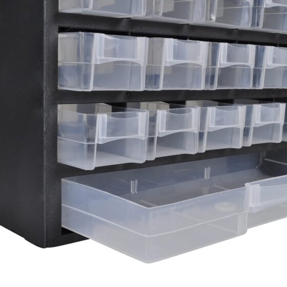 41 Fächer Plastik Sortimentsschrank - 2
