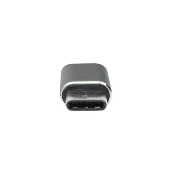 LogiLink USB-C Adapter auf Micro USB Buchse, Silber - 3