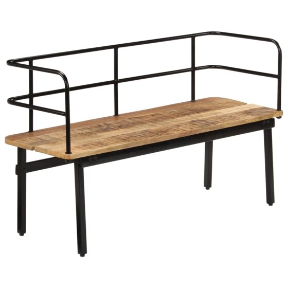 Bank 120 x 40 x 70 cm Mango-Massivholz - 1