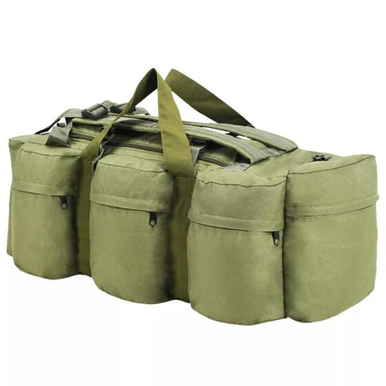 3-in-1 Seesack Armee-Stil 120 L Olivgrün - 2