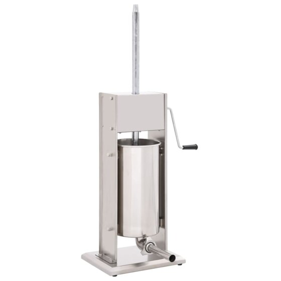 Manueller Wurstf&uuml;ller Silbern 15 L Edelstahl - 1