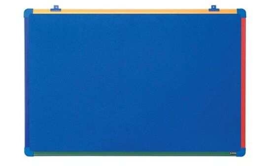 Bi-Office Kinder-Filztafel "Schoolmate", blau, 600 x 450 mm (70030163)