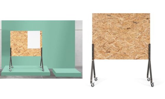 ARCHYI. Multifunktions-Tafel, OSB Platten, mobil (70030209)
