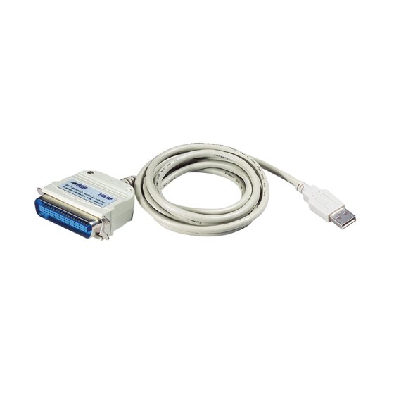 ATEN UC1284B Drucker-Adapterkabel USB zu Parallel IEEE1284, 1,8 m - 3