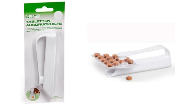 HARO Tabletten-Ausdrückhilfe, weiß (53600022)