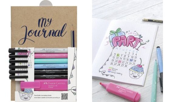 FABER-CASTELL Bullet Journaling Starter-Set, 9-teilig (5661322)