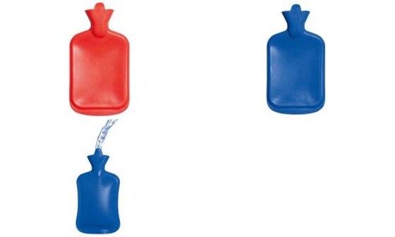 Lifemed Wärmflasche, Fassungsvermögen: 2 l, blau (6499342)