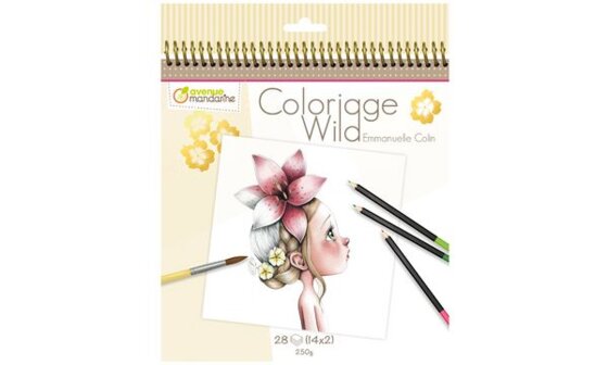 avenue mandarine Zeichenbuch "Wild 1" (87001916)