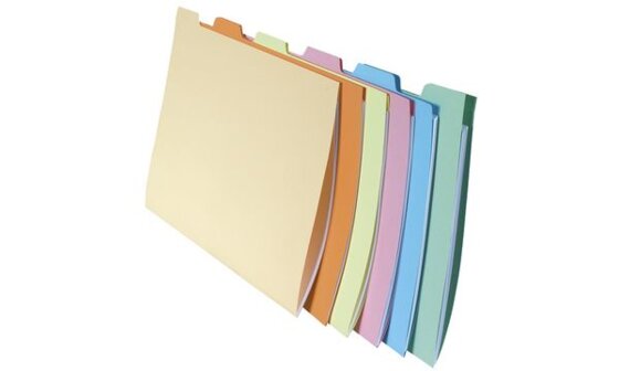 EXACOMPTA Aktenmappe SUPER 210, DIN A4, farbig sortiert (8701680)