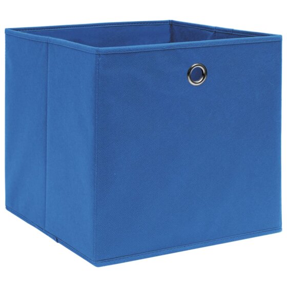 Aufbewahrungsboxen 10 Stk. Vliesstoff 28x28x28 cm Blau - 3