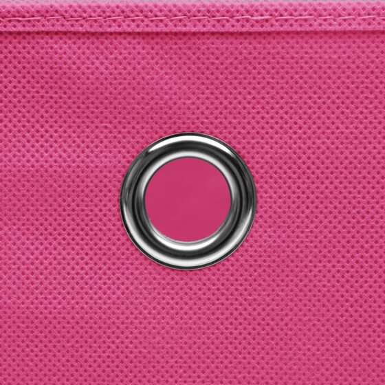 Aufbewahrungsboxen 10 Stk. Vliesstoff 28x28x28 cm Rosa - 2