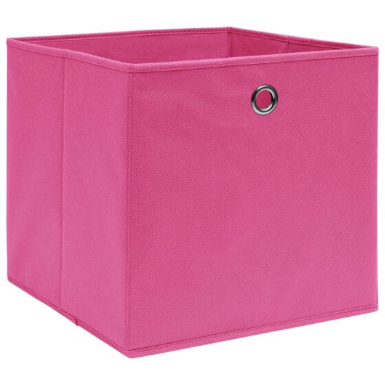 Aufbewahrungsboxen 10 Stk. Vliesstoff 28x28x28 cm Rosa - 3