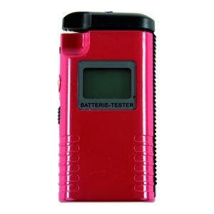 REV 0037329012 Batteriemessger&auml;t, Batterietester 1,2V 1,5V 3V 9V - AAA, AA, C, - 2