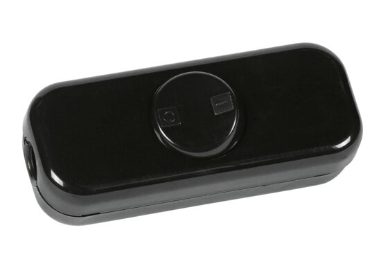 InterBaer Schnurschalter - Einfacher Ein/Aus Schalter Für Kabel