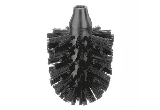 Kela Ersatz Wc-Bürstenkopf La Brosse PET-Kunststoff schwarz 12,6cm 8cmØ - 2