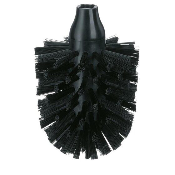 Kela Ersatz Wc-Bürstenkopf La Brosse PET-Kunststoff schwarz 12,6cm 8cmØ - 3
