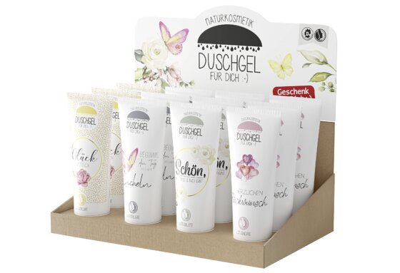 LA VIDA Display Duschgel lovely 200ml 12Stück