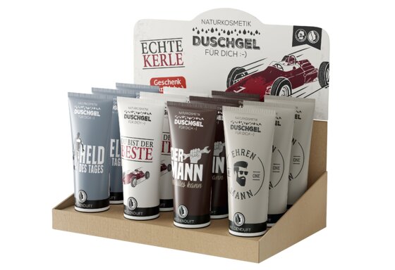 LA VIDA Display Duschgel 200ml Kerl 12 Stück