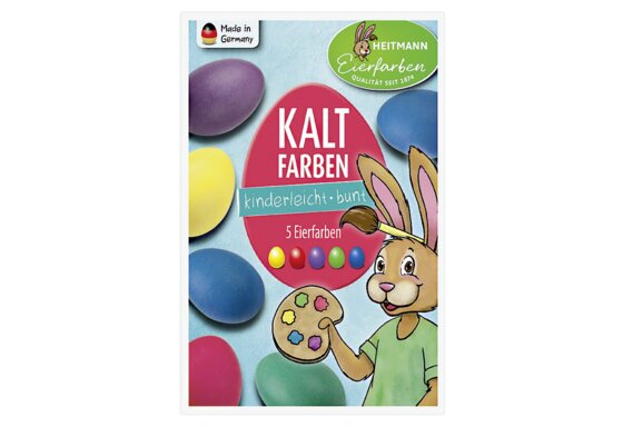 HEITMANN Ostereier-Färbetabletten, 5-farbig (58150714) - 2