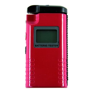 REV 0037329012 Batteriemessger&auml;t, Batterietester 1,2V 1,5V 3V 9V - AAA, AA, C, - 3