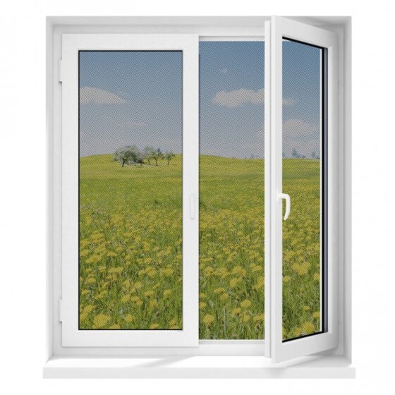EASYmaxx Fliegengitter für Fenster „Magic Click“ | Zuschneidbar für alle Fenster bis 150 x 130 - 2