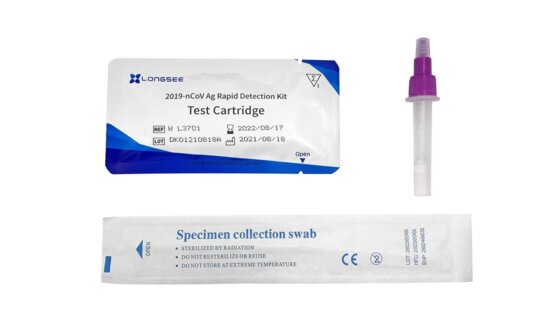 Longsee COVID-19 Corona Antigentest Schnelltest kurzer Nasenabstrich Profi 25er Pack - 2