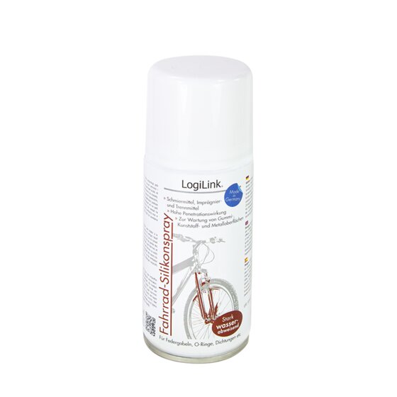 LogiLink Silikonspray für Fahrräder, 150 ml