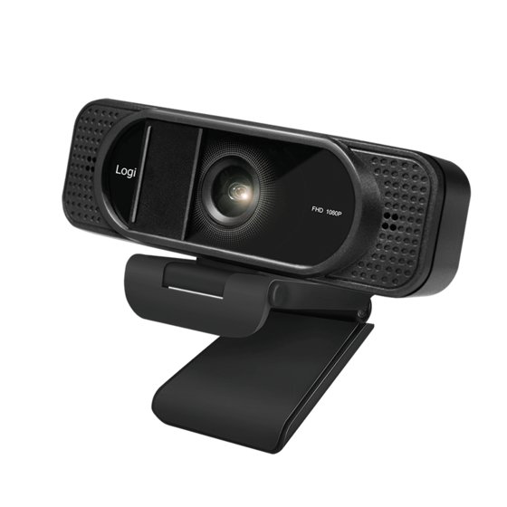 LogiLink Full-HD-Webcam, 96°, Dual-Mikrofon, Kamera-Abdeckung