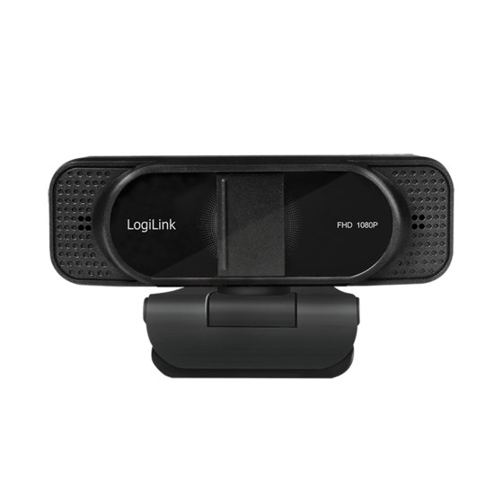 LogiLink Full-HD-Webcam, 96°, Dual-Mikrofon, Kamera-Abdeckung - 3