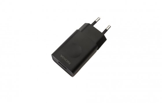Nokia - CH-35E USB Ladegerät 1Amper - Netzteil Original Lade Adapter Schwarz