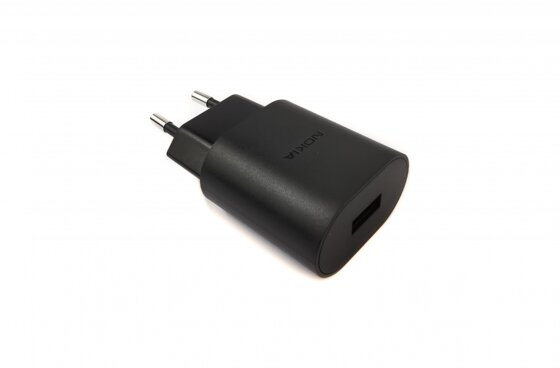 Nokia - CH-51E USB Ladegerät 1Amper - Netzteil Original Lade Adapter Schwarz