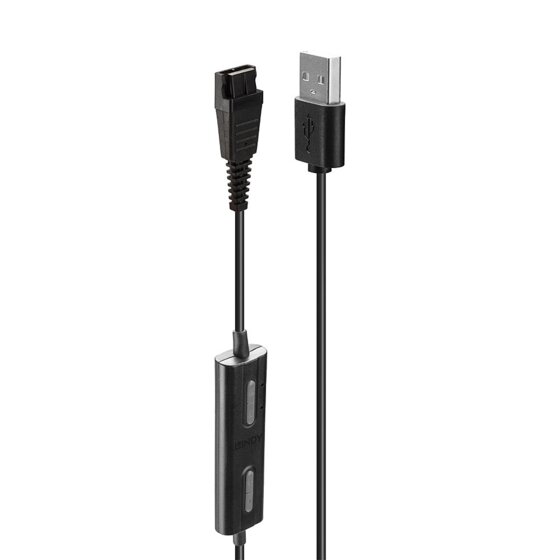 Lindy USB-Headset-Adapter Typ A auf Schnellkupplung Zur Verewendung mit Headsets der Marke - 2