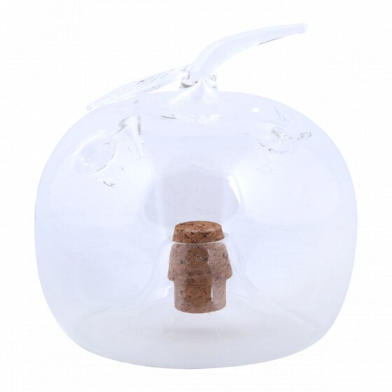 Fruchtfliegenfalle Apfel 9,5 x 9,4 cm Glas transparent - 2