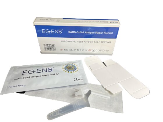EGENS SARS CoV-2 Antigen-Selbsttest Laientest CE1434 - 1