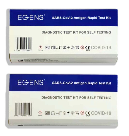 EGENS SARS CoV-2 Antigen-Selbsttest Laientest CE1434 - 3