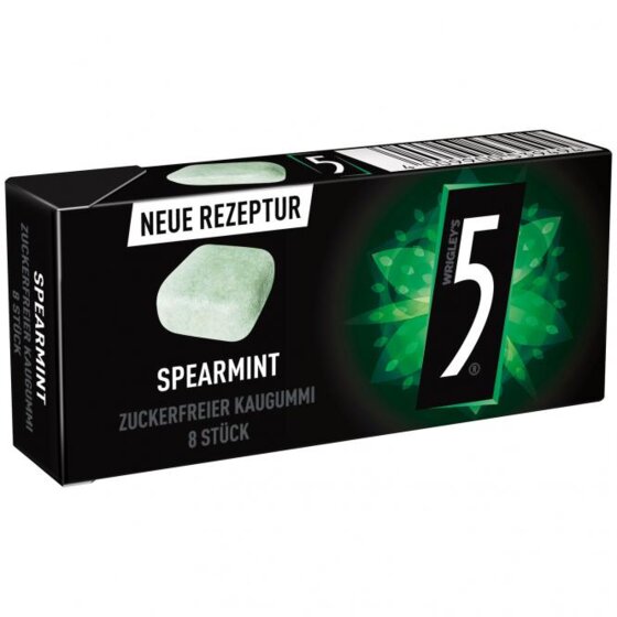 5 GUM Spearmint 8er Inhalt: 16.5g