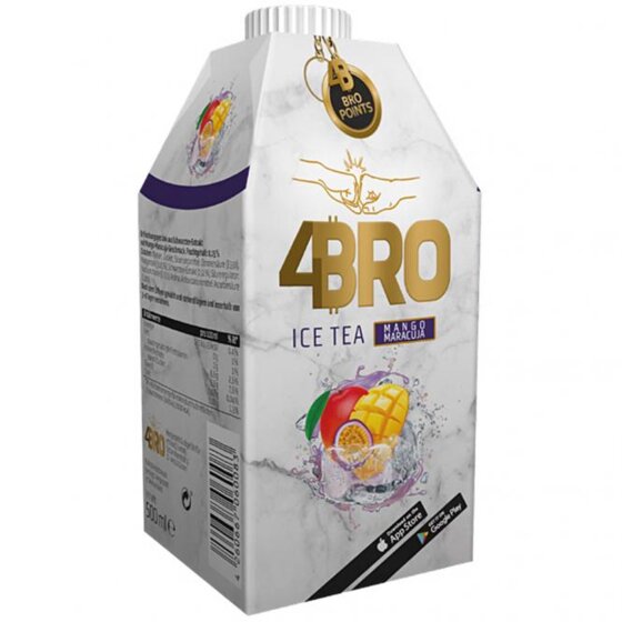 4BRO Ice Tea Mango-Maracuja 500ml Inhalt: 500ml