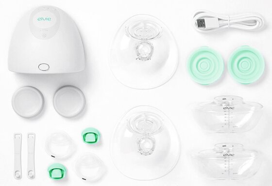 Elvie Pump Single (24/28 mm) – Elektrische Milchpumpe für leichtes Abpumpen, bequeme, tragbare - 3