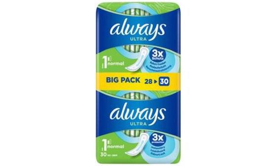 always ultra Damenbinde Normal, BigPack, Größe 1 (6430681)