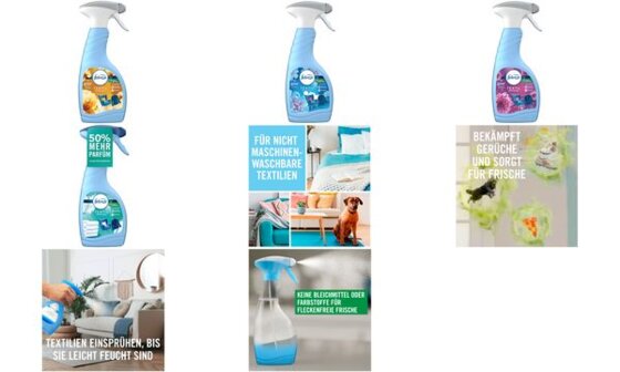 febreze Textilerfrischer-Spray Lenor Amethyst, 500 ml (6430833)