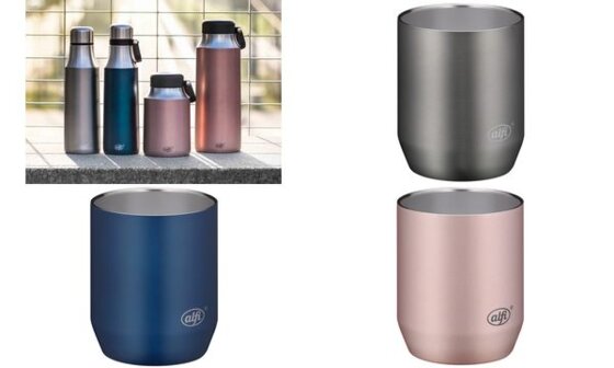 alfi Isoliertasse CITY DRINKING CUP, cool grey, 0,28 Liter (6463286)