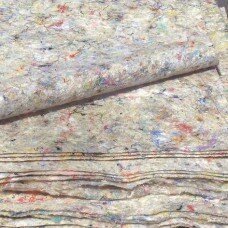 Vlies-Maschinenputztücher hellbunt WU, 10 KG