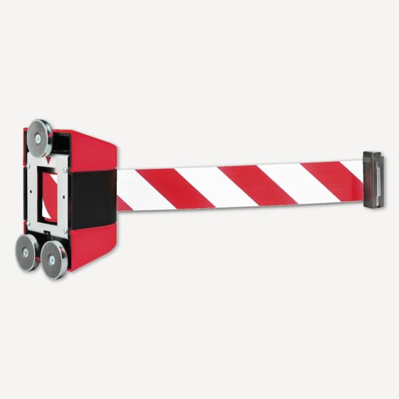 Absperrband rot-weiß Länge 7,7m